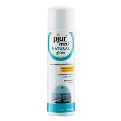 Pjur Med Natural Glide Water Based Lube 100ml - LOVEPOPPER.COM - Pjur Lubricants