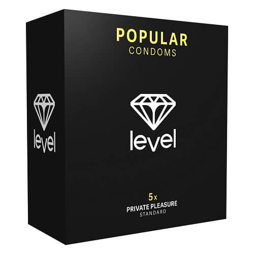 Level Popular Condoms 5 Pack - LOVEPOPPER.COM - Level Condoms