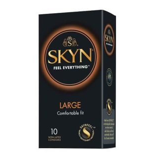Mates SKYN Large Non Latex Condoms 10 Pack - LOVEPOPPER.COM - Mates