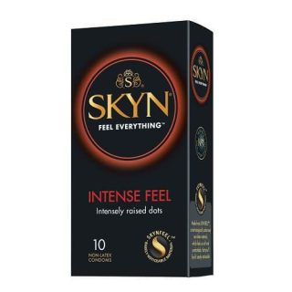 Mates SKYN Intense Feel Non Latex Condoms 10 Pack - LOVEPOPPER.COM - Mates