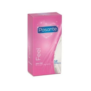 Pasante Feel Condoms-12 pack - LOVEPOPPER.COM - Pasante Healthcare Ltd