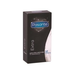 Pasante Extra Condoms-12 pack - LOVEPOPPER.COM - Pasante Healthcare Ltd