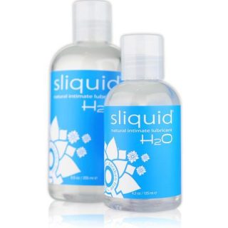 Sliquid Naturals H20 Waterbased Lubricant-125ml - LOVEPOPPER.COM - Sliquid