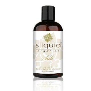 Sliquid Organics Silk Hybrid Lubricant-255ml - LOVEPOPPER.COM - Sliquid