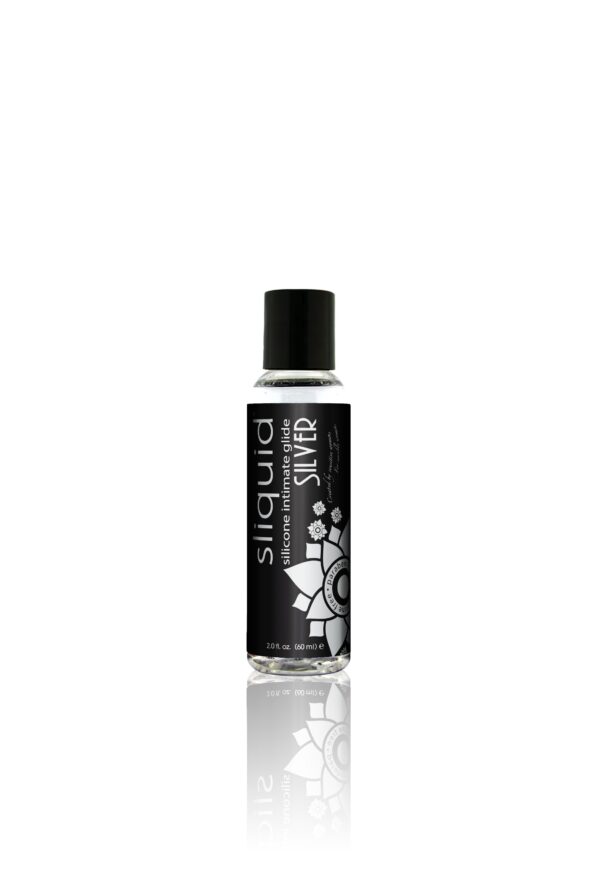 Sliquid Naturals Silver Silicone Lubricant-59ml - LOVEPOPPER.COM - Sliquid