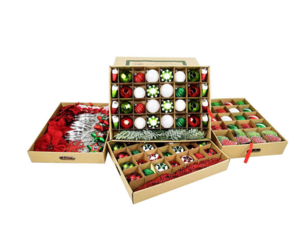 Christmas Decorative Tree Kit With 170 Pieces