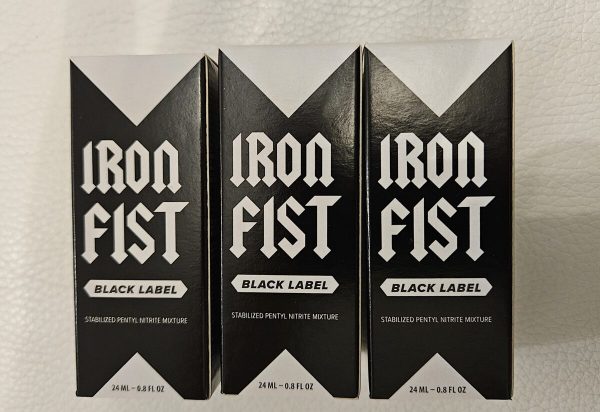 Iron Fist black label Pentyl Nitrite 24ml Extra Strong Poppers pack of 3