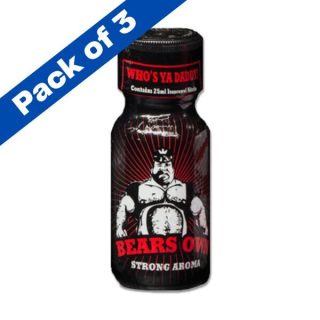 Bears Own Poppers 25ml | Pack of 3